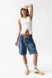 Ashley Barrel Bermuda Shorts