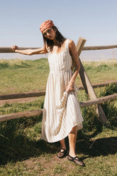 Lia Striped Midi Dress FINAL SALE