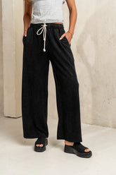 Nico Wide Leg Pants in Black FINAL SALE