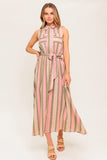 WINDSWEPT FIELDS MIDI DRESS OLIVE