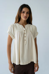 Giana Henley Blouse