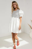 Virginia Puff Sleeve Mini Dress FINAL SALE