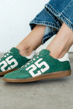 Kelly Retro Sneakers in Green FINAL SALE