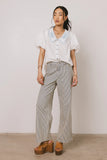 Fiorelle Striped Wide Leg Jeans FINAL SALE