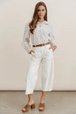 Sephrina Barrel Pants in Ecru FINAL SALE