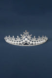 Rhinestone Pearl Wedding Tiara