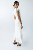 Mateo Floral Maxi Dress in Ivory