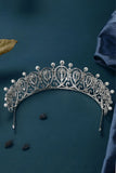 Silver Zircon Pearl Tiara