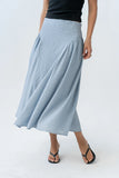 Laura Striped Midi Skirt