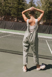 Marie Jumpsuit in Green FINAL SALE