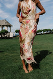 Victoria Floral Maxi Skirt