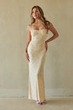 Ysabelle Twist Back Maxi Dress