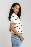 Tyla Polka Dot Blouse