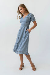 Andie Denim Midi Dress