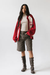 Jessy Leopard Bermuda Shorts FINAL SALE
