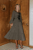 Anista Anne Maxi Dress in Black