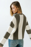 Dahlia Waffle Knit Sweater FINAL SALE