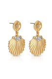 Santorini Shell Drop Earrings