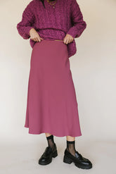 Kamila Skirt in Mauve FINAL SALE