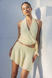 Malani Wrap Halter Top