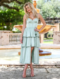Maeve Corset Midi Dress Sage