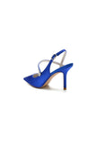 Crystal Strap Pointed Toe Stiletto Heel Shoes
