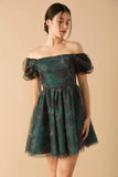 BE GOOD TO ME WOVEN ORGANZA DRESS FINAL SALE
