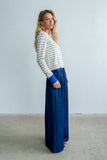 Kailey Striped Cardigan in Yellow