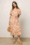 Patricia Floral Midi Dress FINAL SALE
