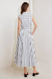 LEXINGTON STRIPE MIDI DRESS FINAL SALE