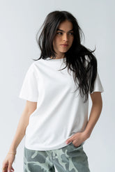 Chance Tee in White