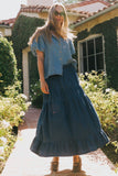 Lisa Tiered Maxi Skirt FINAL SALE
