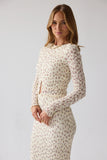 Reggie Floral Top in Multi
