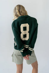 Polly Knit Jacket in Green