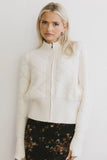 Sheena Quilted Jacket in Ivory FINAL SALE