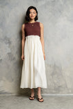 Serafina Maxi Dress in Marsala