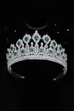 Green Zircon Princess Crown