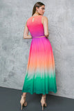 CATER TO YOU MULTI COLOR MIDI DRESS