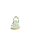 Outdoor Peep Toe Chunky Heel Shoes With Buckle