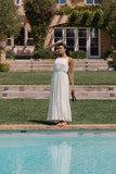 Jordy Textured Maxi Dress in Cream