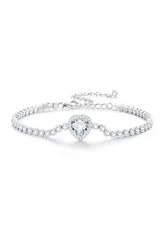 Sparkling Heart Bracelet