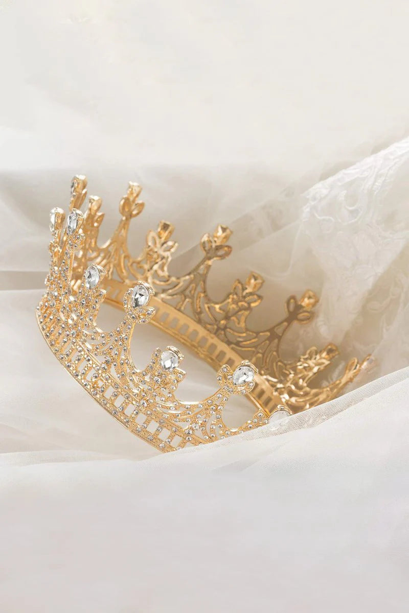 Gold Queen Party Halloween Crown
