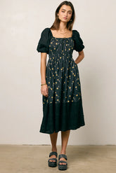 Rebekah Floral Midi Dress FINAL SALE