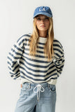 Josey Oversized Sweater in Blue FINAL SALE