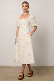 Claire Floral Midi Dress FINAL SALE