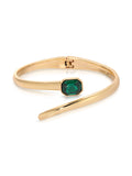 Deco Crystal Wrap Cuff