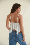 Ivy Mesh Babydoll Cami