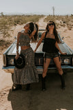 Aailyah Smocked Maxi Skirt