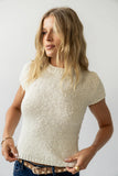 Zoey Knit Sweater in Ivory