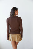 Aliyah Pleated Micro Mini Skort